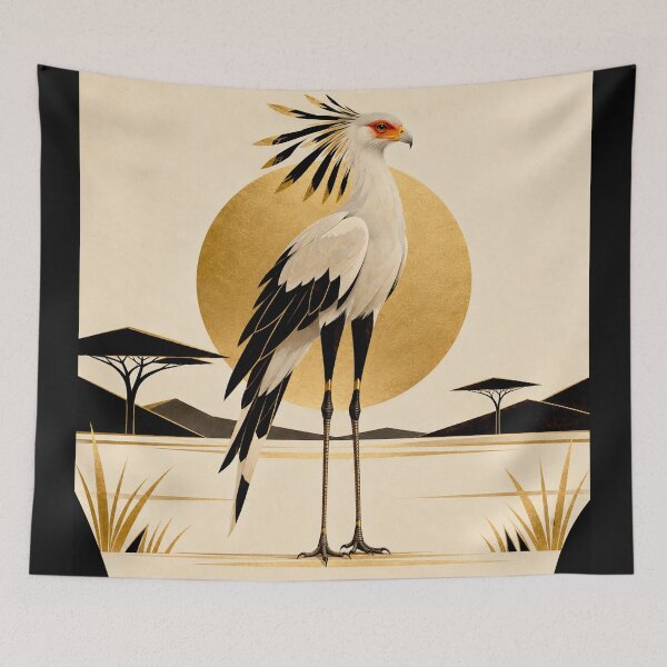 Item preview, Exotic Beautiful Birds - Secretary Bird #3 designed and sold by Helios Be. Lavsh.