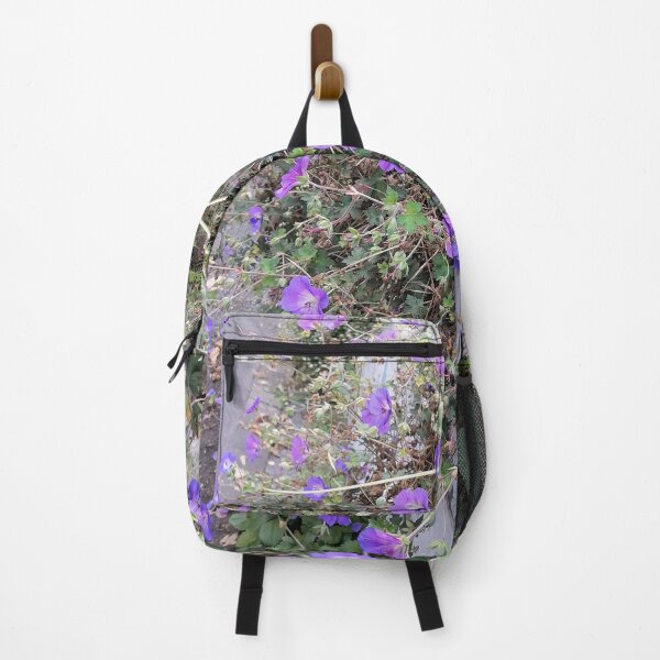 Item preview, Purple Geranium Flowers In Garden designed and sold by PhuongVoArt.