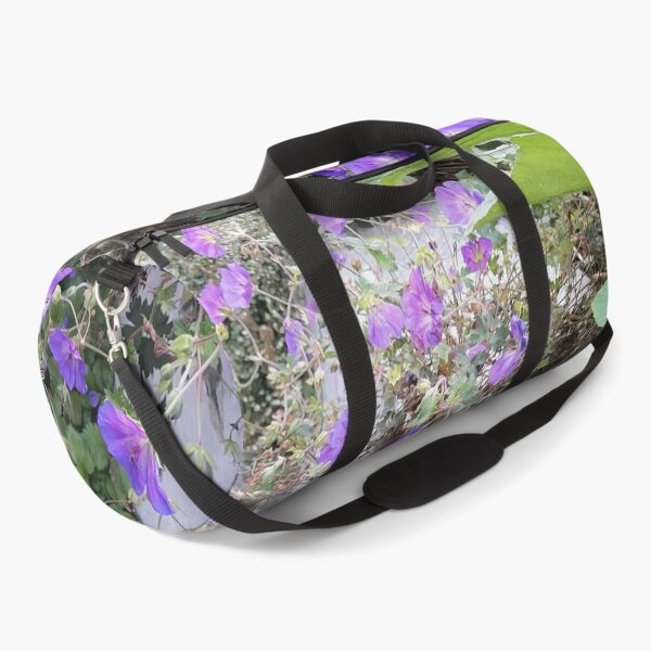Item preview, Purple Geranium Flowers In Garden designed and sold by PhuongVoArt.