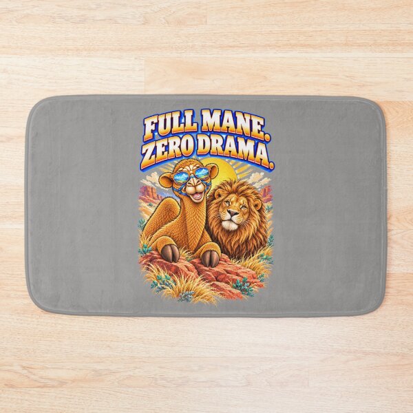 Item preview, Full Mane. Zero Drama – Funny Camel T-Shirt Animal Graphic Camel T-Shirt designed and sold by Camel & Quirk.