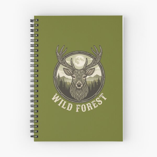 Item preview, Wild Forest Majestic Deer - Tribal Wildlife Nature Art. designed and sold by MyHappyArtShop.