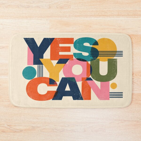 Item preview, Positive message with bold colors designed and sold by anytka.