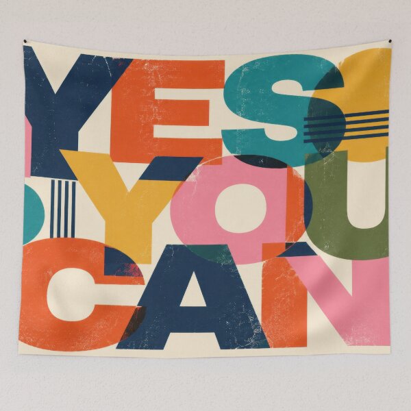 Item preview, Positive message with bold colors designed and sold by anytka.