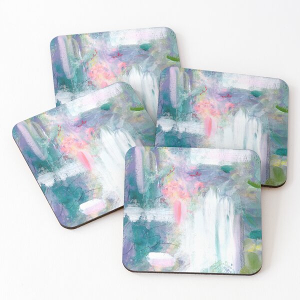 Item preview, Daydreaming - a playful mixed-media artwork made of acrylic and colored pencil designed and sold by TaschArt.