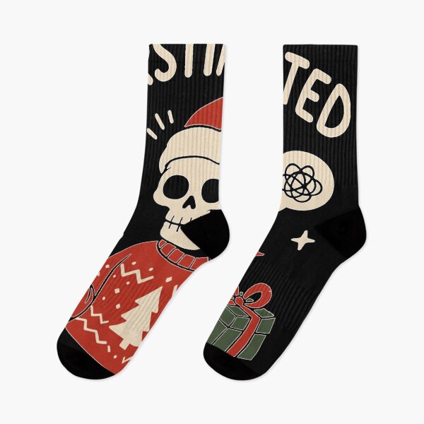 Item preview, Christmas Skeleton Overstimulated But Festive Meme Christmas Performance designed and sold by GenioFin.