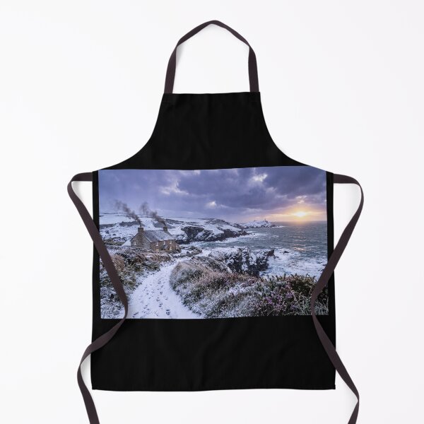Item preview, Winter Glow on the Cornish Coast designed and sold by ArtworkNorth.