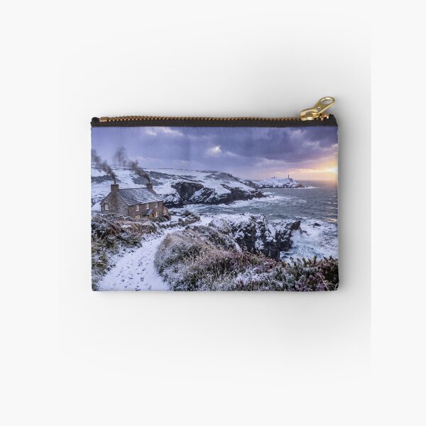 Item preview, Winter Glow on the Cornish Coast designed and sold by ArtworkNorth.