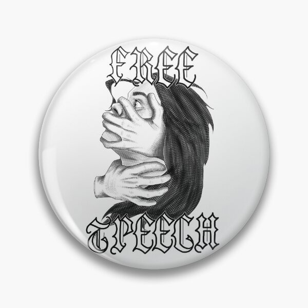Item preview, Freedom of speech designed and sold by NumbSkullD.