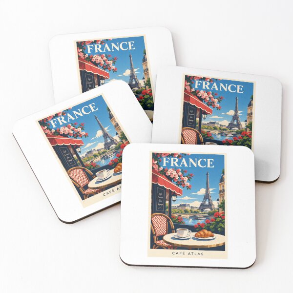 Item preview, Cafe Atlas: France designed and sold by Volpe's Den.