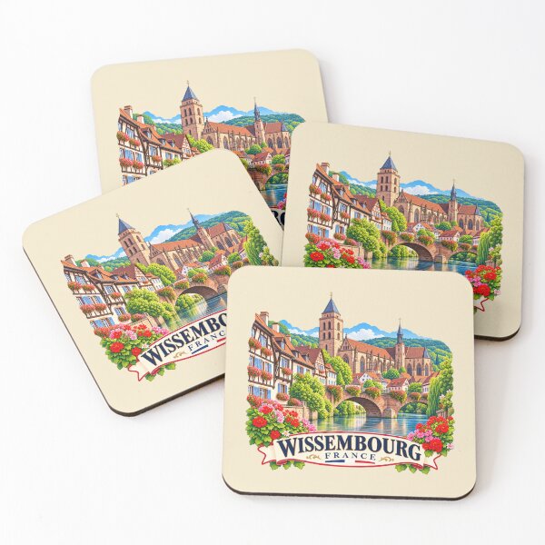 Item preview, Wissembourg, France - Alsace Village designed and sold by Myra365Art.