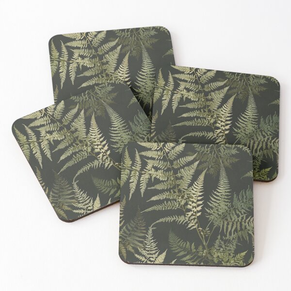 Item preview, Botanical Fern Leaves Nature Illustration Art designed and sold by Glitchart66.