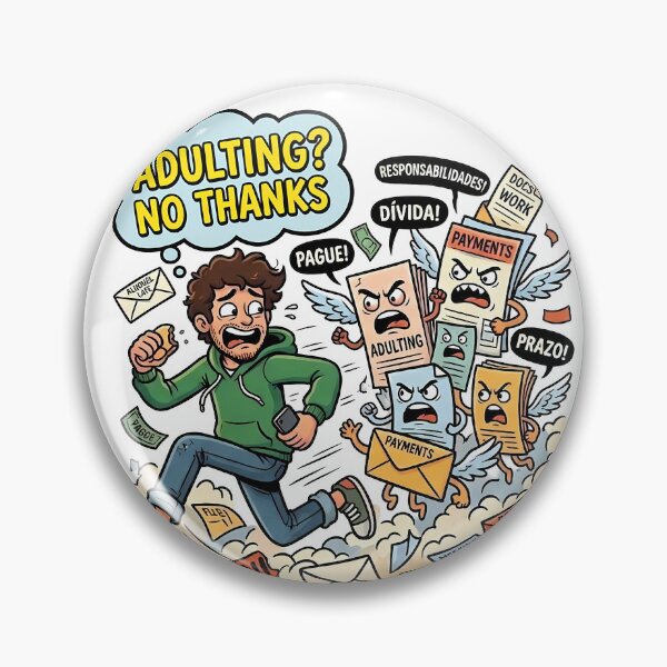 Item preview, Adulting designed and sold by OtavioPeres.