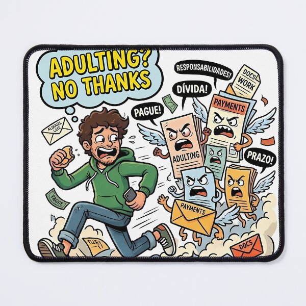 Item preview, Adulting designed and sold by OtavioPeres.