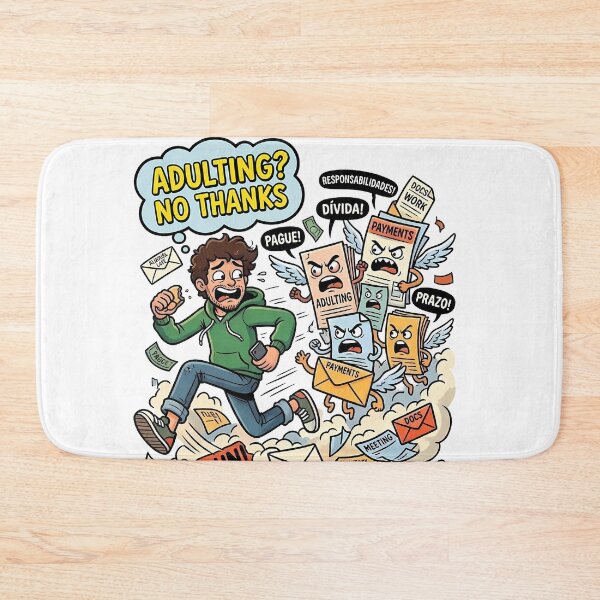 Item preview, Adulting designed and sold by OtavioPeres.