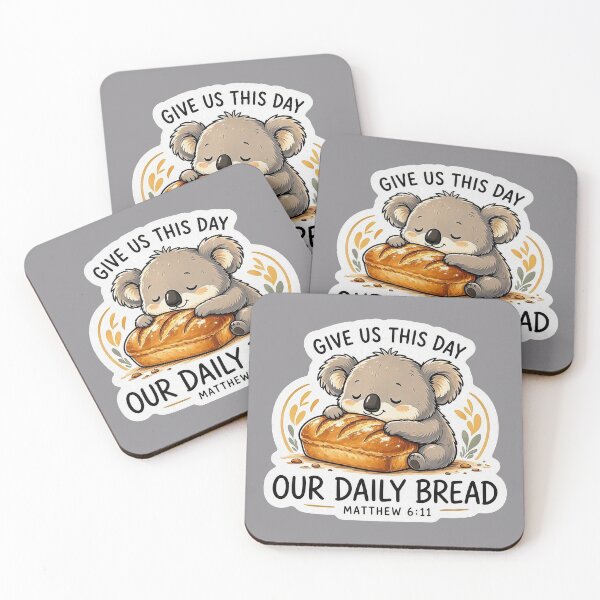 Item preview, Matthew 6:11 Give Us This Day Our Daily Bread designed and sold by plushism.
