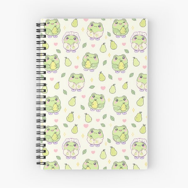 Item preview, Cute Kawaii Frog Pear Sweater Pastel Pattern designed and sold by Soft Berry Studio.