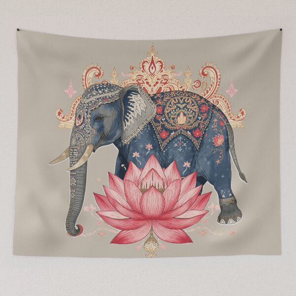 Item preview, The Sacred Majesty: Elephant Lotus Heritage designed and sold by Omtatsat.