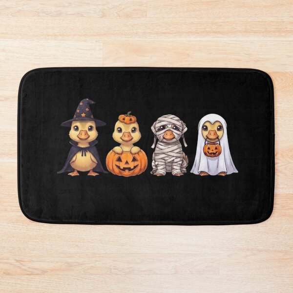 Item preview, Halloween Goose Duck Witch – Spooky Pumpkin Moon designed and sold by Anime  ⭐⭐⭐⭐⭐.