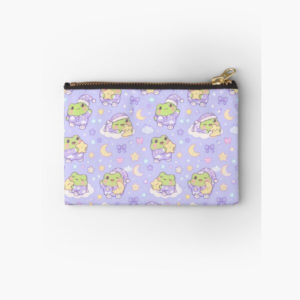 Item preview, Cute Kawaii Frog Moon Pajamas Pastel Pattern designed and sold by Soft Berry Studio.