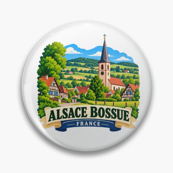 Item preview, Alsace Bossue, France - Countryside Village designed and sold by Myra365Art.