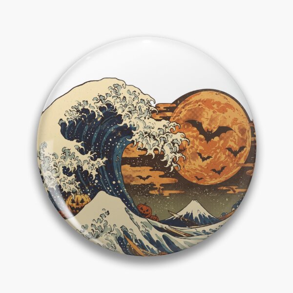 Item preview, The Great Wave off Kanagawa Halloween designed and sold by JOSUQ.