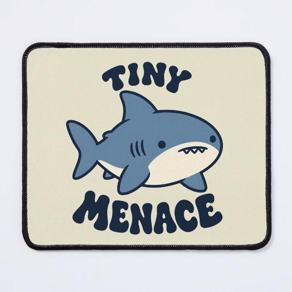 Item preview, Tiny Menace – Cute Shark with Attitude designed and sold by DreamCraze.