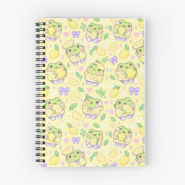 Item preview, Cute Kawaii Frog Lemon Sweater Pastel Pattern designed and sold by Soft Berry Studio.