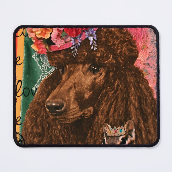 Item preview, Poodle Love With Chipmunk designed and sold by AsheDinaArt.