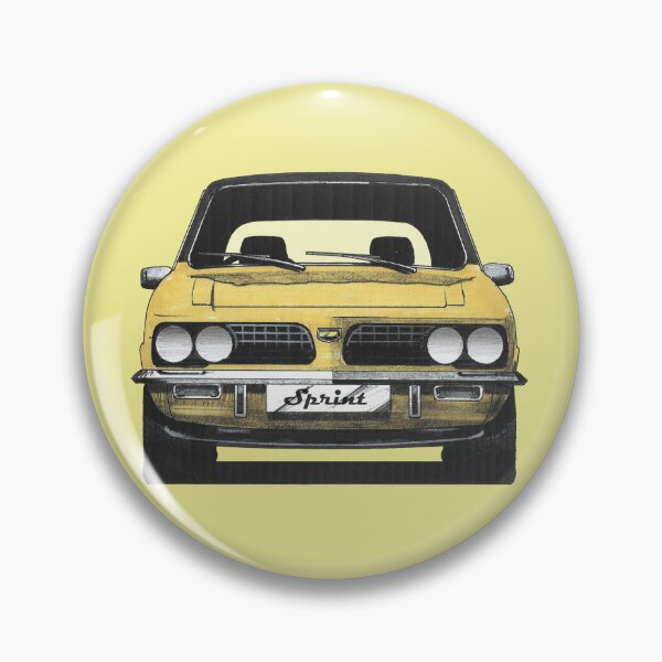 Item preview, Geo3 Doodles Triumph Dolomite Sprint Yellow Doodle designed and sold by Geo3doodles.