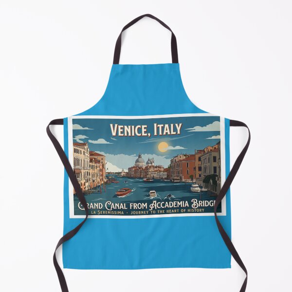 Item preview, Grand Canal from Accademia Bridge Travel Poster designed and sold by ArtworkNorth.