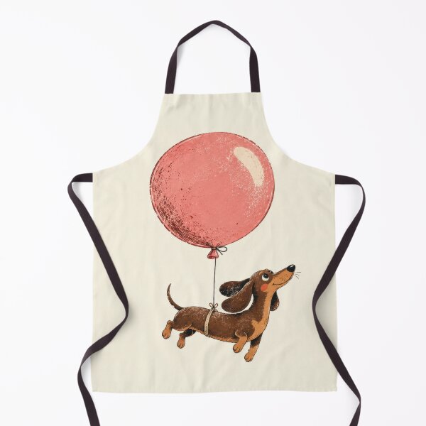 Item preview, Dog floats with balloon in the air designed and sold by anytka.