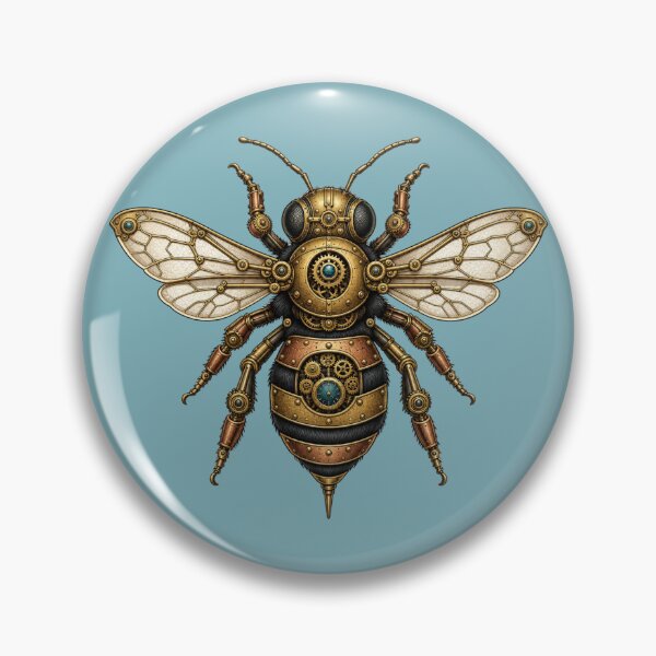 Item preview, Steampunk Bumble Bee designed and sold by cbfineart.