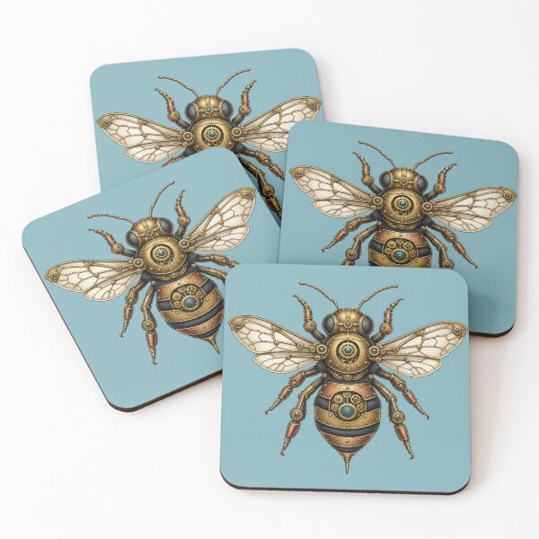 Item preview, Steampunk Bumble Bee designed and sold by cbfineart.