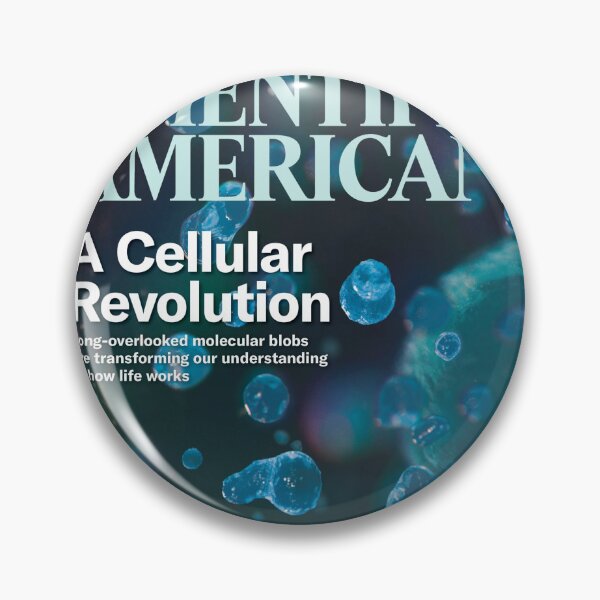 Item preview, Scientific American Magazine Cover Fan Art Original Custom Vintage Science Physics Biology Poster Wall Art Tee Design designed and sold by Cool Robot Bro..