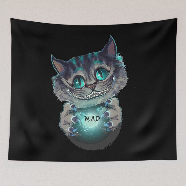 Item preview,  Alice Cat We're All Mad Here Wonderland  designed and sold by framiorville.
