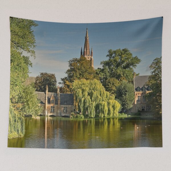 Item preview, Reflections in The Lake of Love in Bruges City Belgium designed and sold by Martyn R Arnold Fine Art Nature & Landscape Photography.