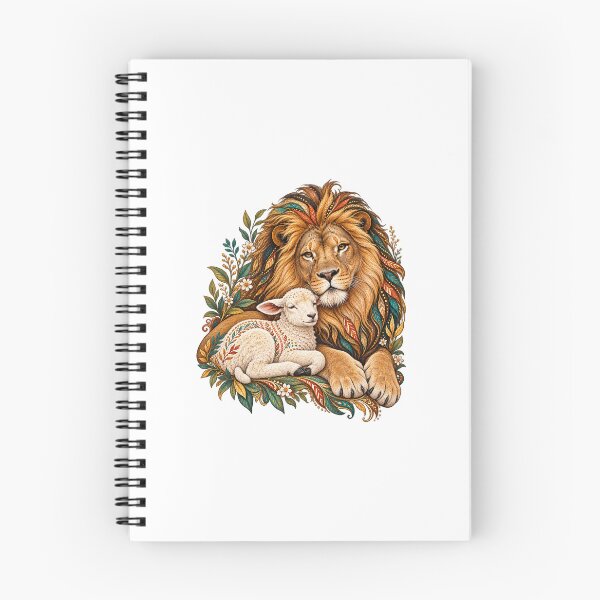 Item preview, The Lion and the Lamb — Peace Together designed and sold by PeanutGalSean.