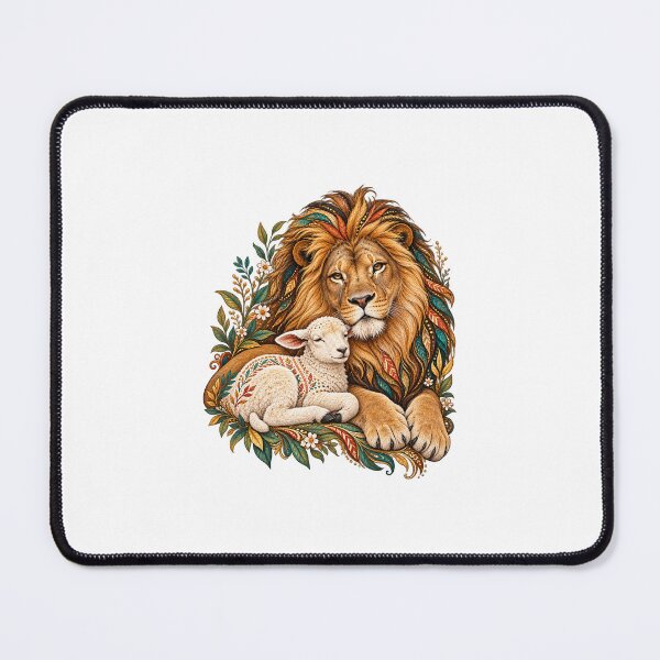 Item preview, The Lion and the Lamb — Peace Together designed and sold by PeanutGalSean.