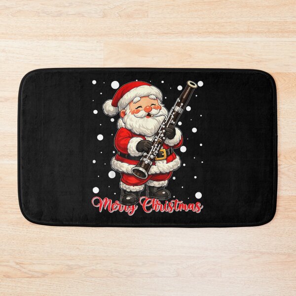 Item preview, Merry Christmas Santa Playing Bassoon Xmas Sweaters  designed and sold by GenioFin.
