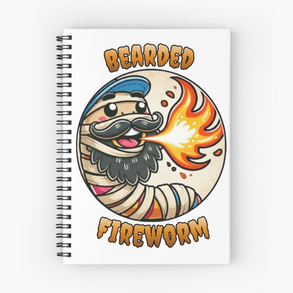 Item preview, Mummy Bearded Fireworm Halloween designed and sold by BeardedFireworm.