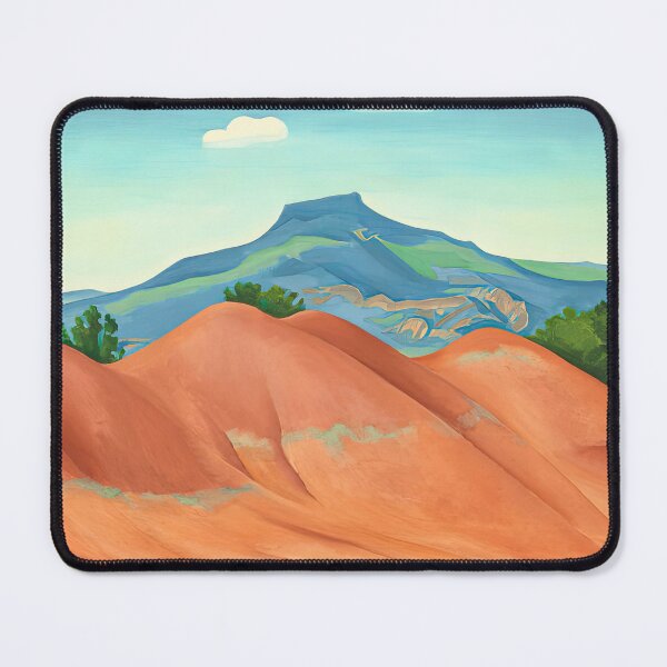 Item preview, GEORGIA O KEEFFE, Red hills with pedernal white clouds designed and sold by warrickjessica.