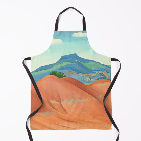 Item preview, GEORGIA O KEEFFE, Red hills with pedernal white clouds designed and sold by warrickjessica.