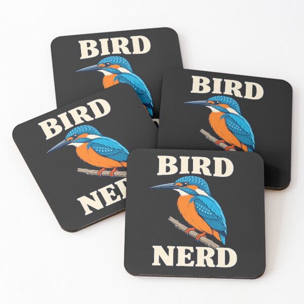 Item preview, Bird Nerd – Colorful Kingfisher for Birdwatchers designed and sold by DreamCraze.