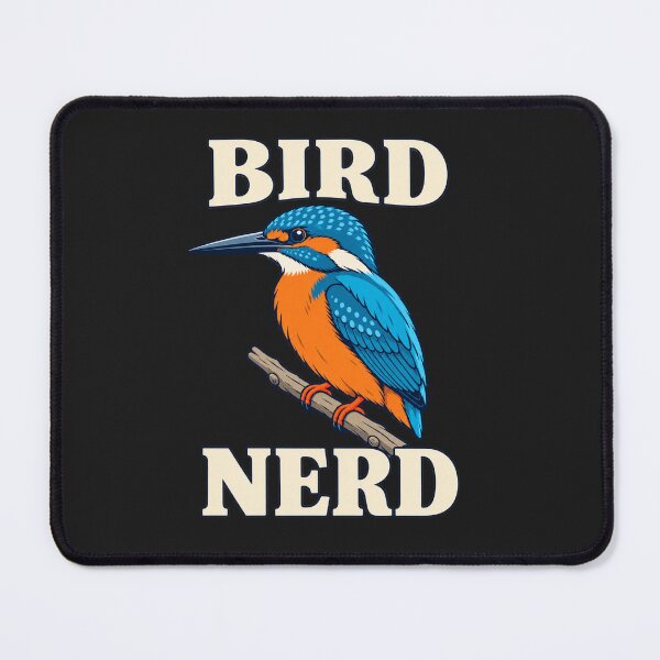 Item preview, Bird Nerd – Colorful Kingfisher for Birdwatchers designed and sold by DreamCraze.