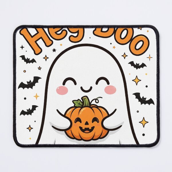 Item preview, Hey Boo Cute Ghost designed and sold by 3RDeyeDesignz.