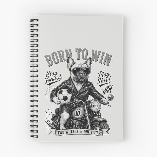 Item preview, French Buldog on motorbike love fudball designed and sold by DIGOR shop.