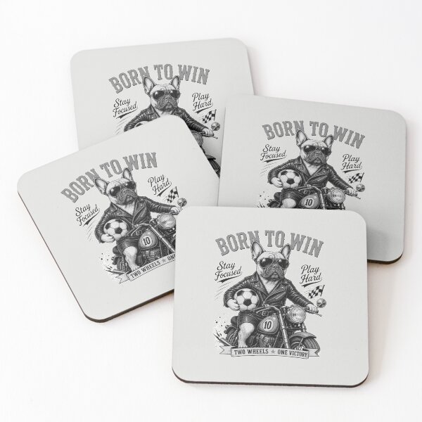 Item preview, French Buldog on motorbike love fudball designed and sold by DIGOR shop.