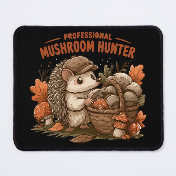 Item preview, Professional Mushroom Hunter Hedgehog – Cute Forest Foraging Design designed and sold by AceEye.