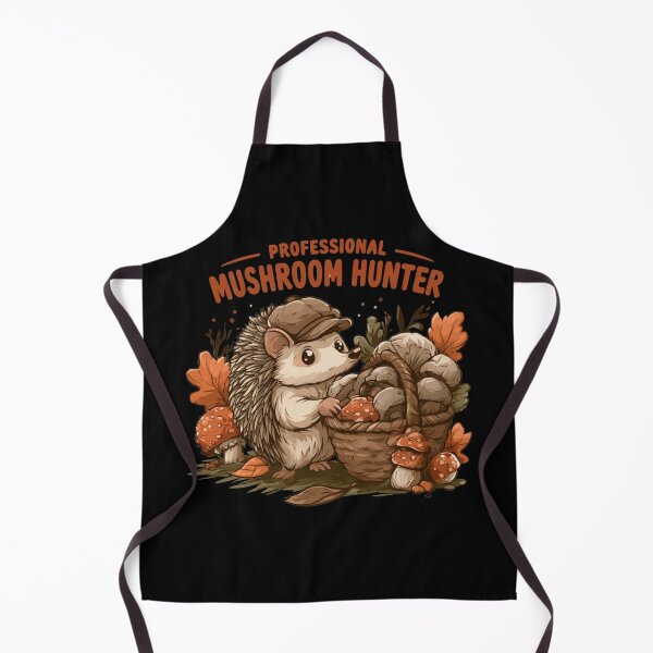Item preview, Professional Mushroom Hunter Hedgehog – Cute Forest Foraging Design designed and sold by AceEye.