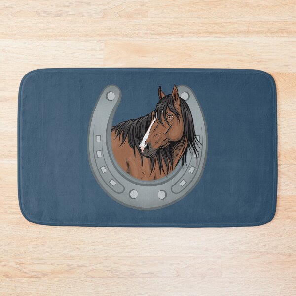 Item preview, The head of the Adaev and a horseshoe designed and sold by Cheval-de-coeur.